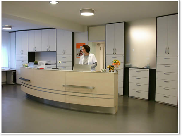 So sieht es heute in der Hausarztpraxis Dr. Elke Wiefhoff in Bedburg